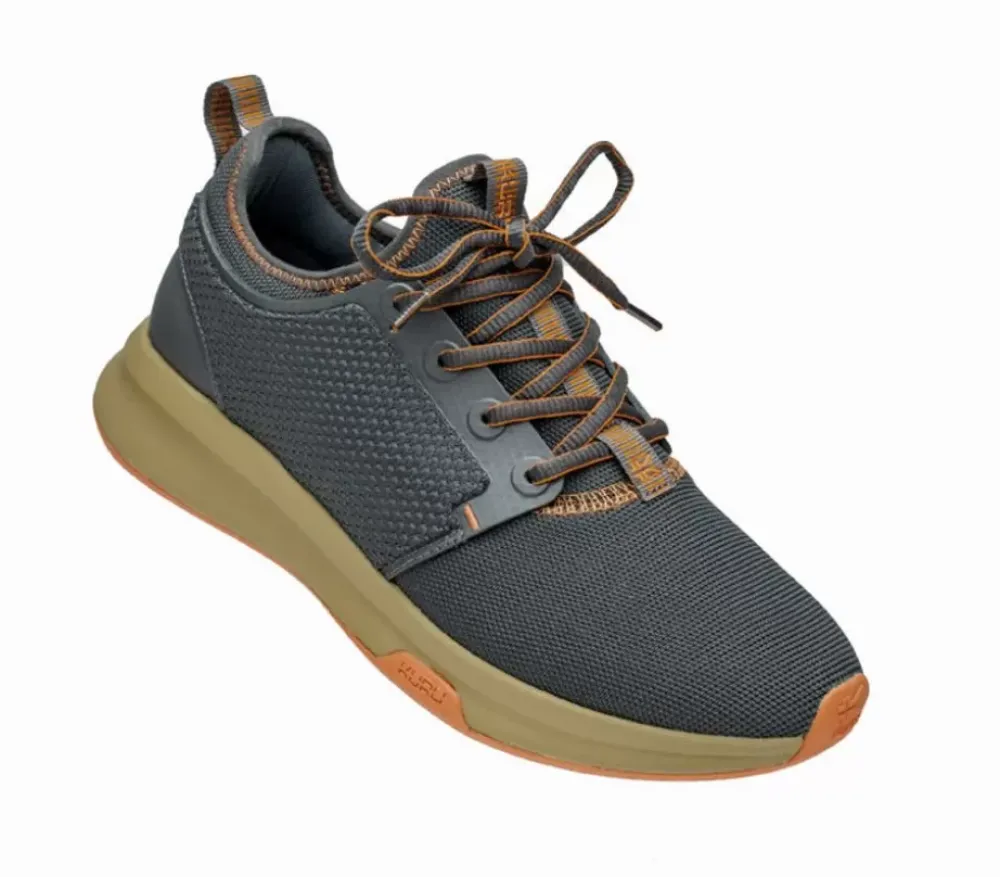 KURU Footwear Atom Smoke Gray-Pale Orange New