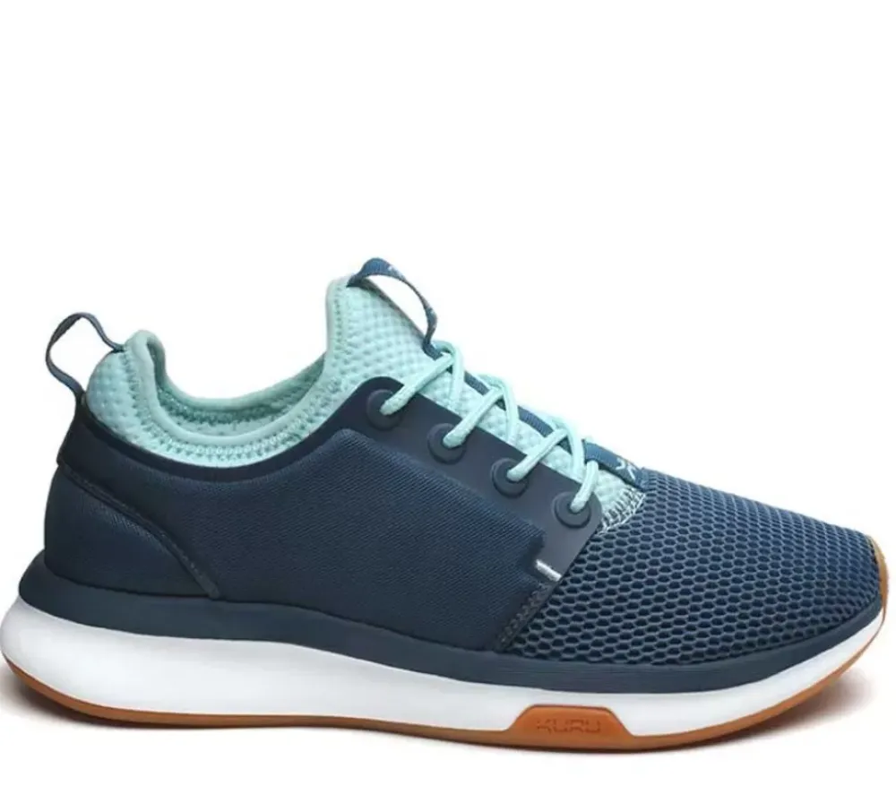 KURU Footwear Atom Tidal Wave-White-Oasis Blue Hot