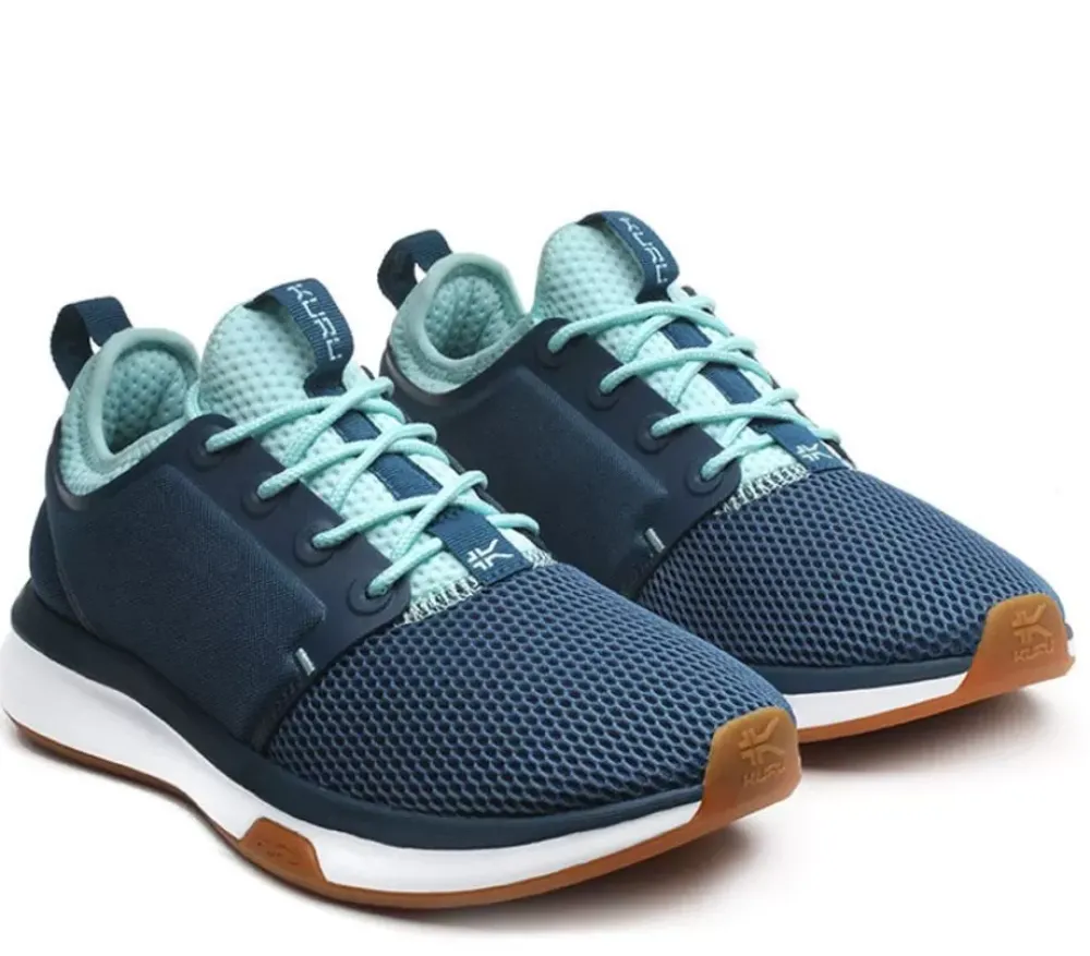 KURU Footwear Atom Tidal Wave-White-Oasis Blue Hot