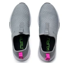 KURU Footwear Atom Slip-On Stone Gray-Berry Pink Sale