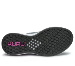 KURU Footwear Atom Slip-On Stone Gray-Berry Pink Sale
