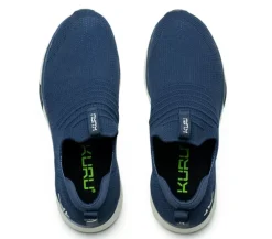 KURU Footwear Atom Slip-On Midnight Blue-Mineral Blue