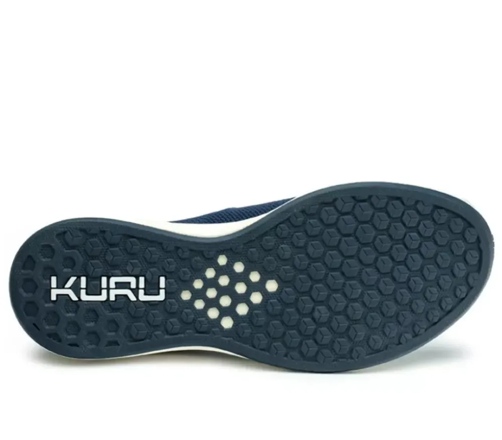 KURU Footwear Atom Slip-On Midnight Blue-Mineral Blue