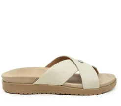 KURU Footwear Breeze Soft White-Buff Tan New