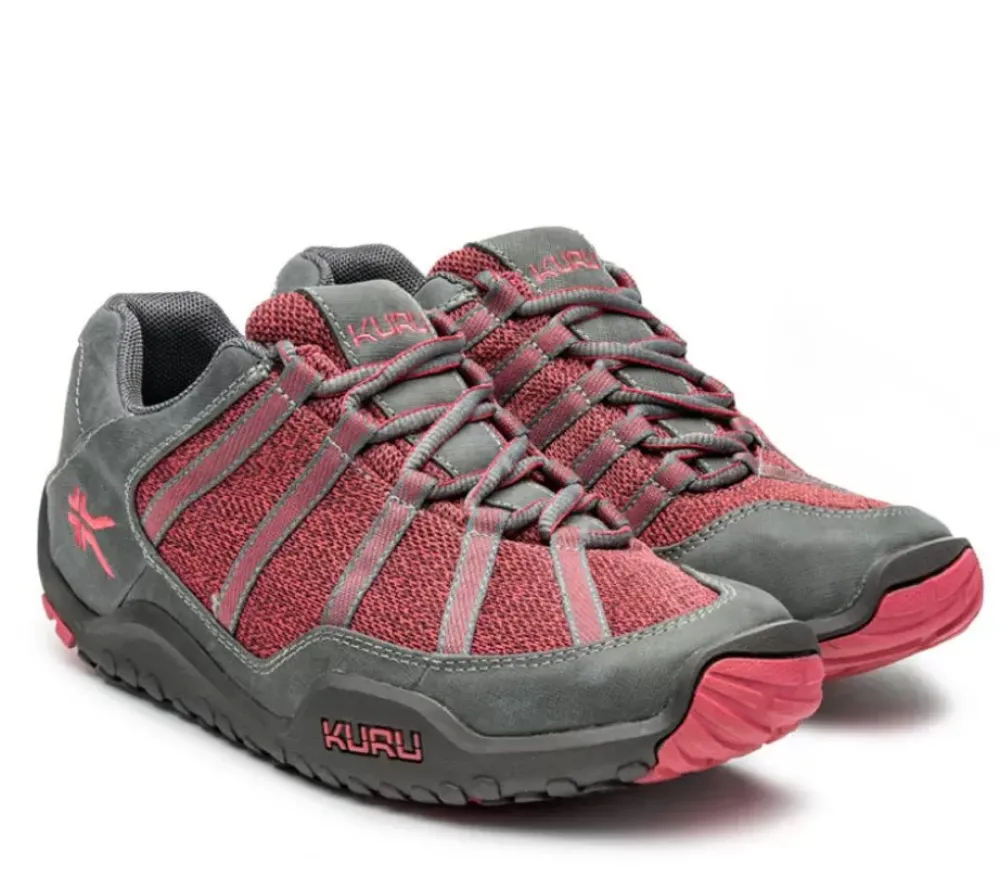 KURU Footwear Chicane Slate Gray-Rose Pink
