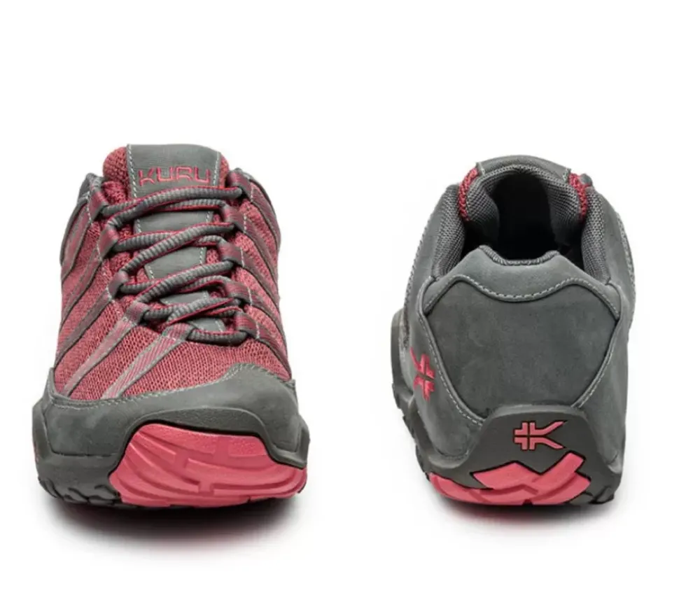KURU Footwear Chicane Slate Gray-Rose Pink