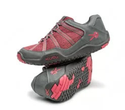 KURU Footwear Chicane Slate Gray-Rose Pink
