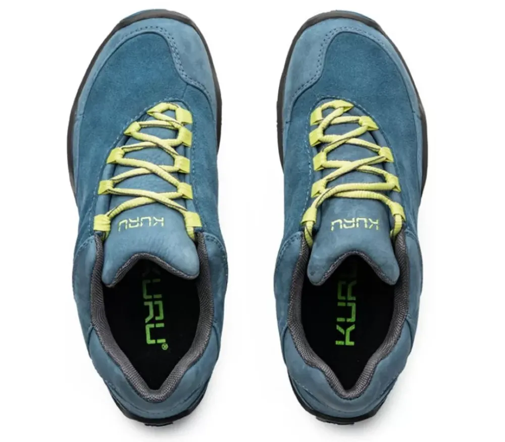 KURU Footwear Chicane Mineral Blue-Pale Lime Clearance