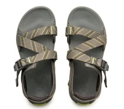 KURU Footwear Current Slate Gray-Kuru Green Sale