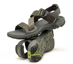 KURU Footwear Current Slate Gray-Kuru Green Sale
