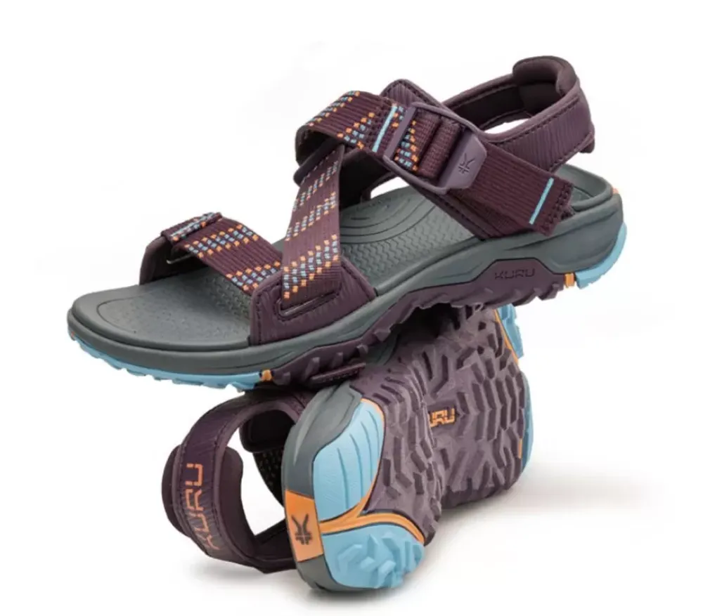 KURU Footwear Current Plum-Aquatic Blue Discount