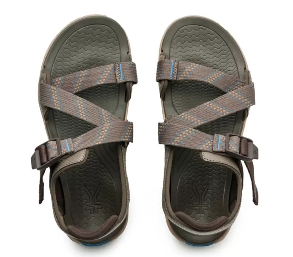 KURU Footwear Current Cedar Brown-Mineral Blue Online