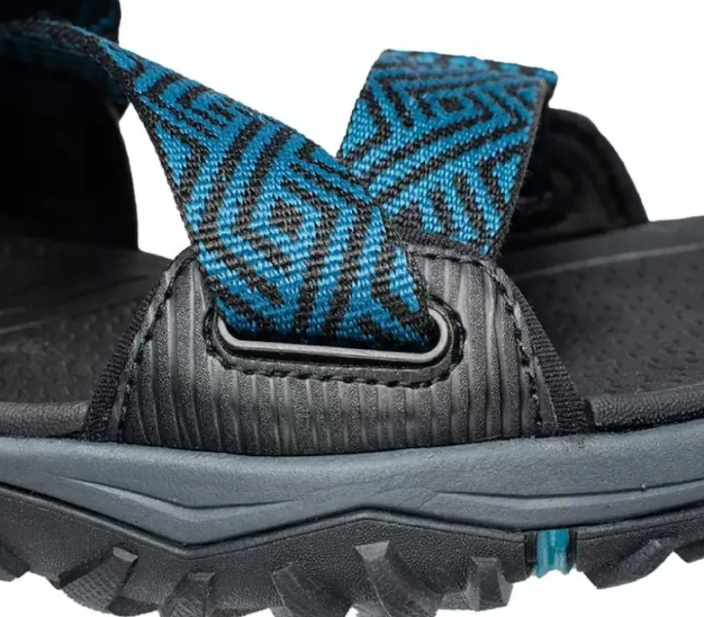 KURU Footwear Current Jet Black-Wailea Blue Clearance
