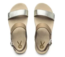 KURU Footwear Glide Taupe-Metallic Clearance