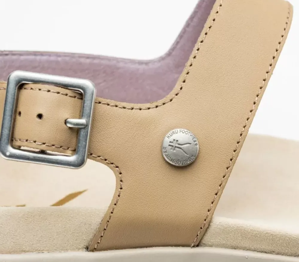 KURU Footwear Glide Taupe-Metallic Clearance
