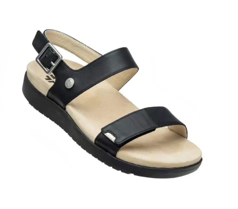 KURU Footwear Glide Jet Black-Sand