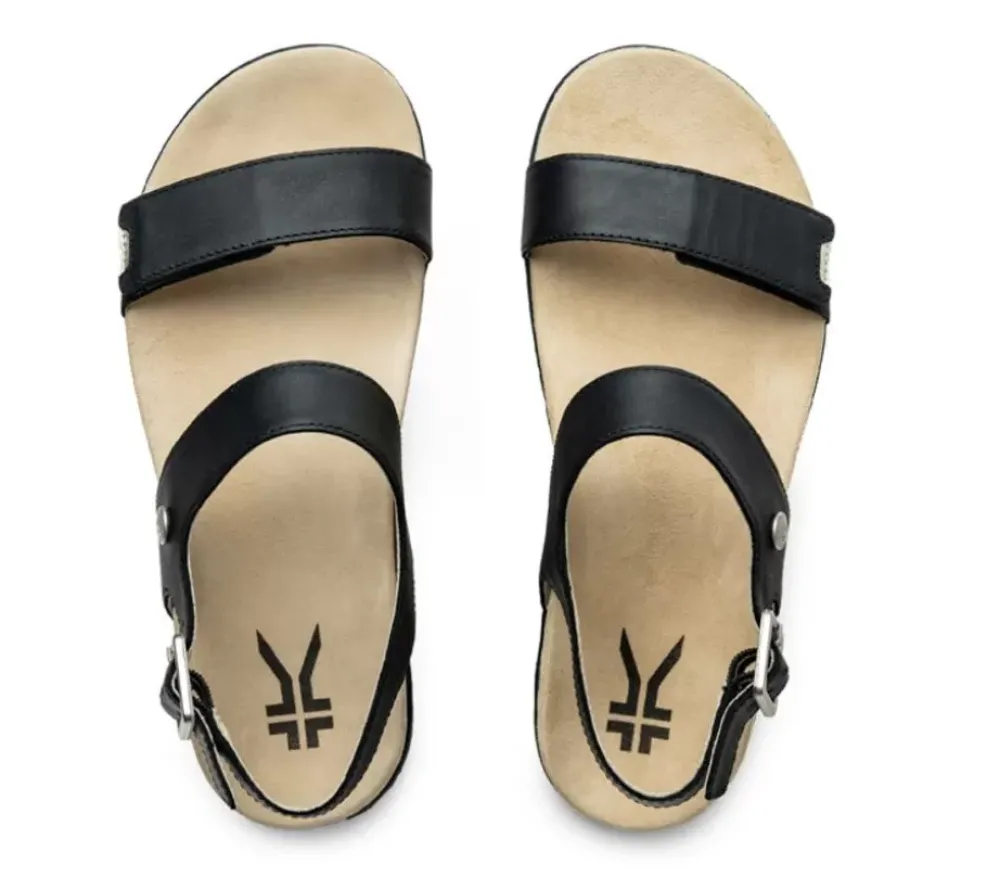 KURU Footwear Glide Jet Black-Sand