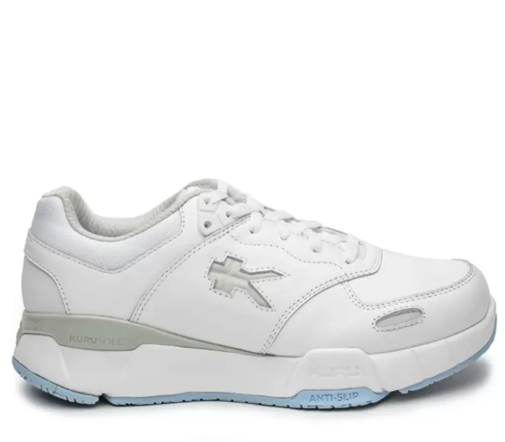 KURU Footwear Kinetic 2.0 Bright White-Blue Fog Clearance