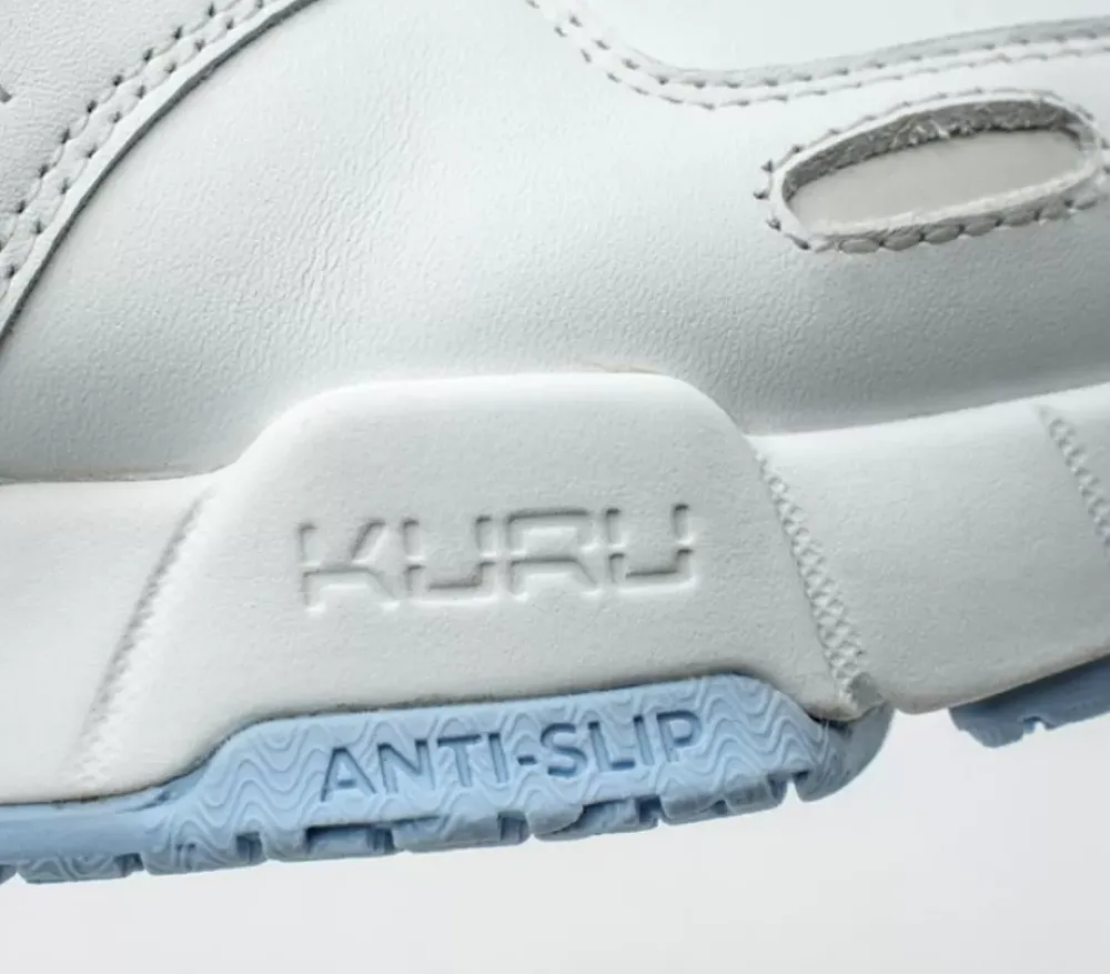 KURU Footwear Kinetic 2.0 Bright White-Blue Fog Clearance