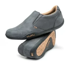 KURU Footwear Kivi Lead Gray-Tan Best