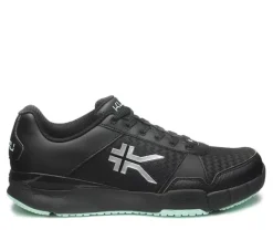 KURU Footwear Quantum Jet Black-Dusty Aqua