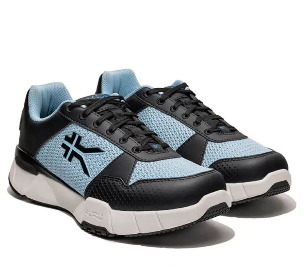 KURU Footwear Quantum 2.0 Jet Black-Misty Blue-2.0
