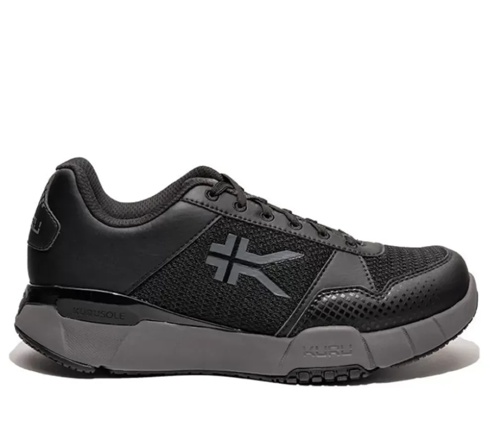 KURU Footwear Quantum 2.0 Jet Black-Slate Gray-2.0