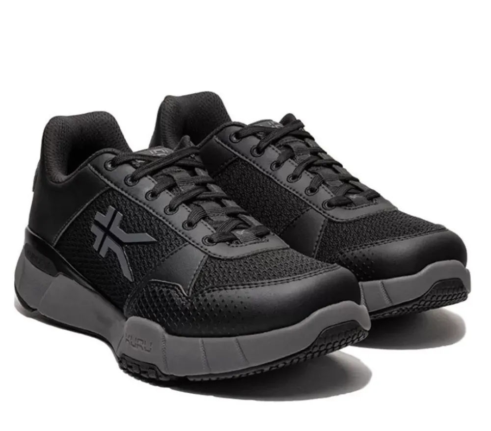KURU Footwear Quantum 2.0 Jet Black-Slate Gray-2.0