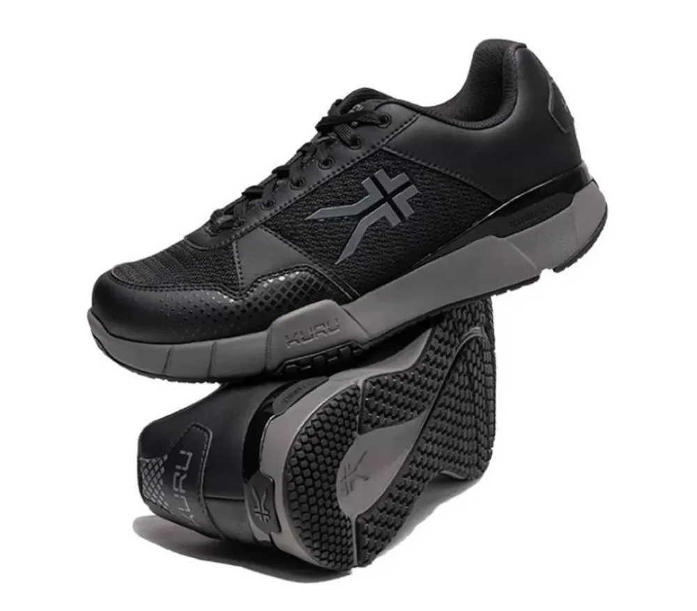 KURU Footwear Quantum 2.0 Jet Black-Slate Gray-2.0