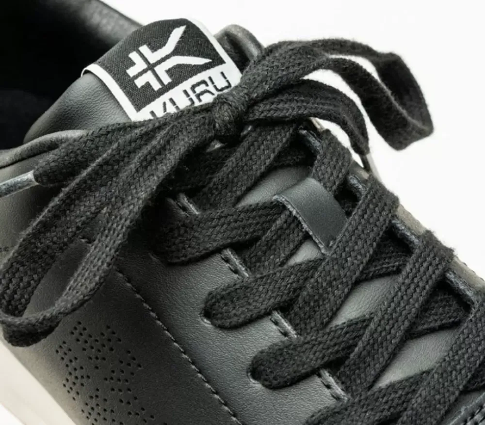 KURU Footwear Roam Jet Black-Bright White New