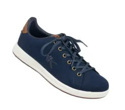 KURU Footwear Roam Deep Navy-White-Mustang Brown Sale