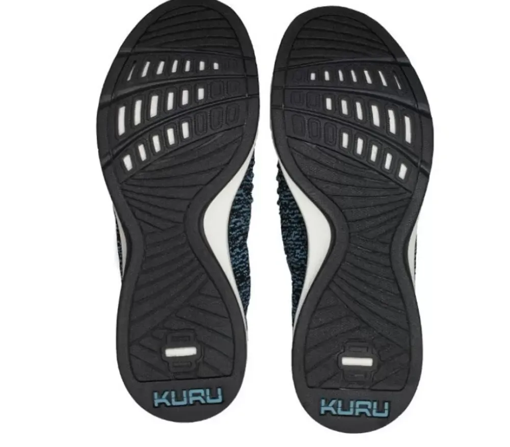 KURU Footwear Stride Jetblack-White-Calypsoblue Best