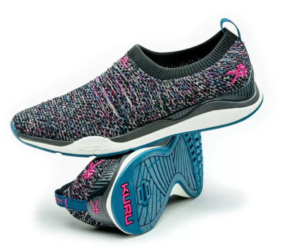KURU Footwear Stride Black-Confetti Best