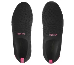 KURU Footwear Stride Jetblack-White-Berrypink Best