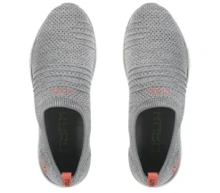 KURU Footwear Stride Heather Gray-White-Peach Pink