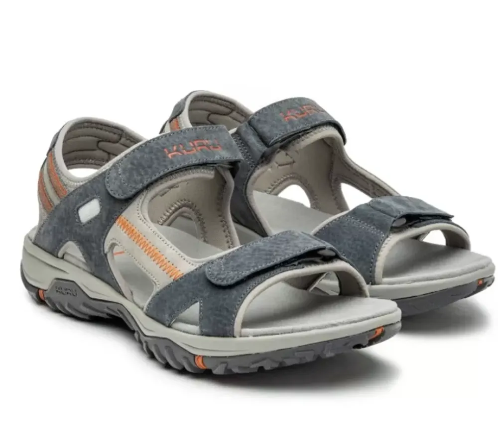 KURU Footwear Tread Slate Gray-Burnt Orange Best